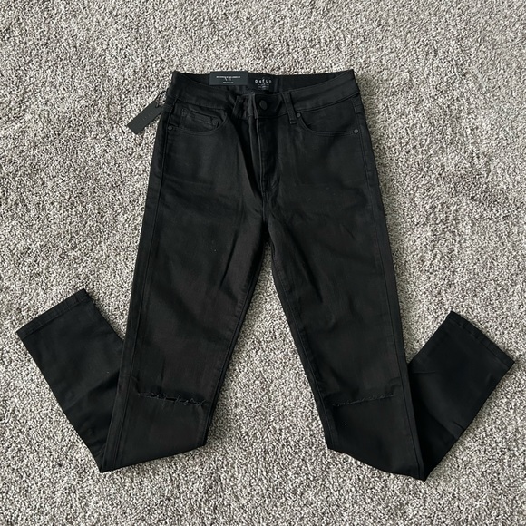 *DSTLD Women’s High Rise Split-Knee Skinny Jeans O-14 - Picture 3 of 8